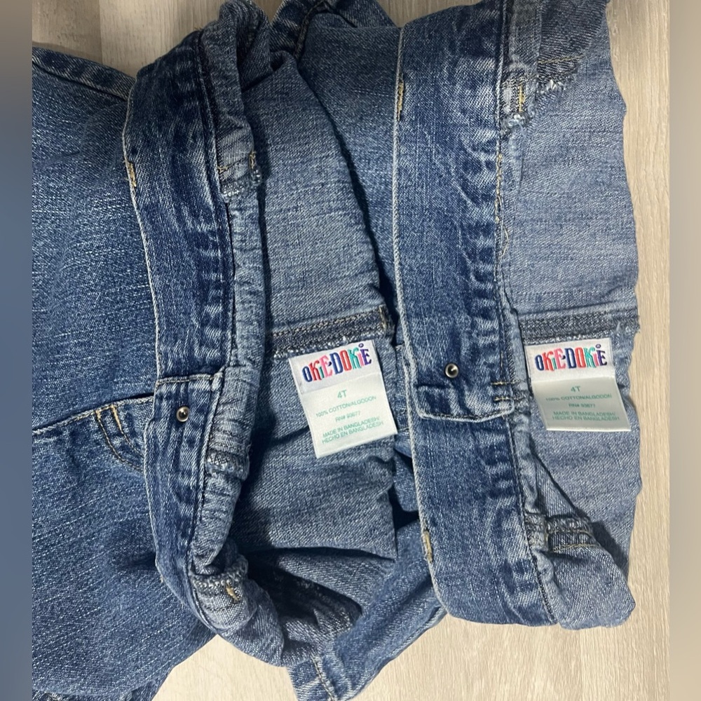 Blue Denim Shorts Trio - Picture 3 of 6